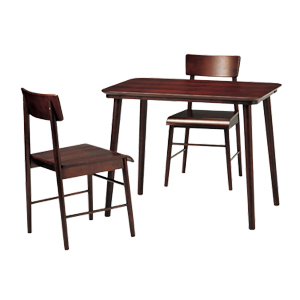 モダンスタイルのテーブルとイスの２人掛セット 激安 送料無料