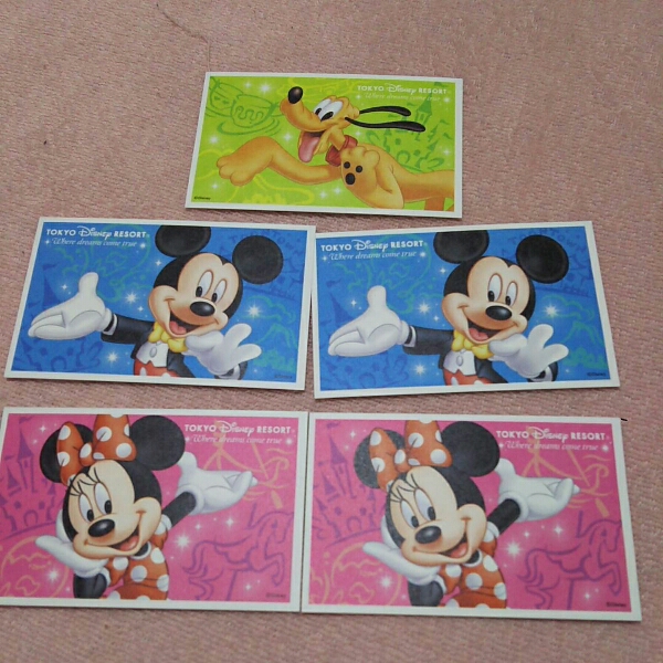 東京ディズニースポンサーパスポートチケット5枚