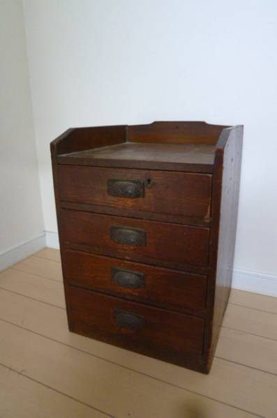 昭和レトロ アンティーク 家具 日本 箪笥 棚 無垢 木製 引き出し