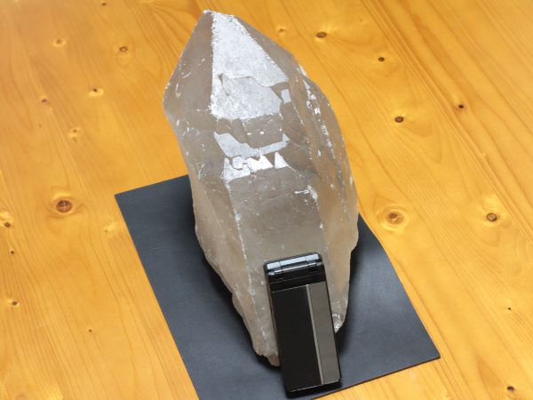 スモーキークォーツ 煙水晶 ブラジル産 原石 クラスター 一点物 1.1Kg