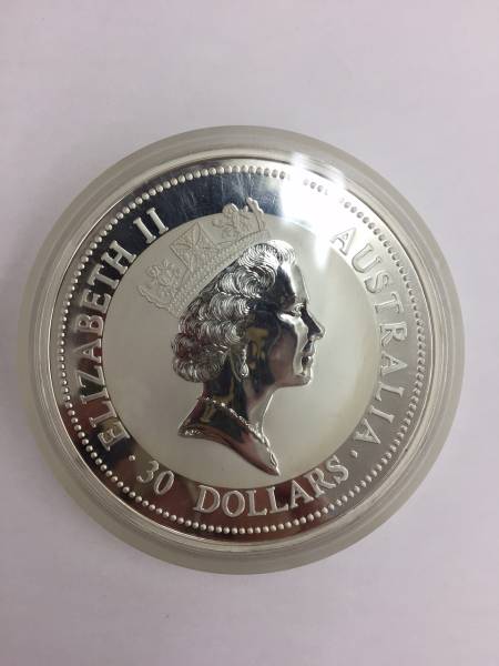 1994年カワセミ銀貨1キログラムSILVER999純銀製 1994年カワセミ銀貨1キログラムSILVER999純銀製 オーストラリア 巨大