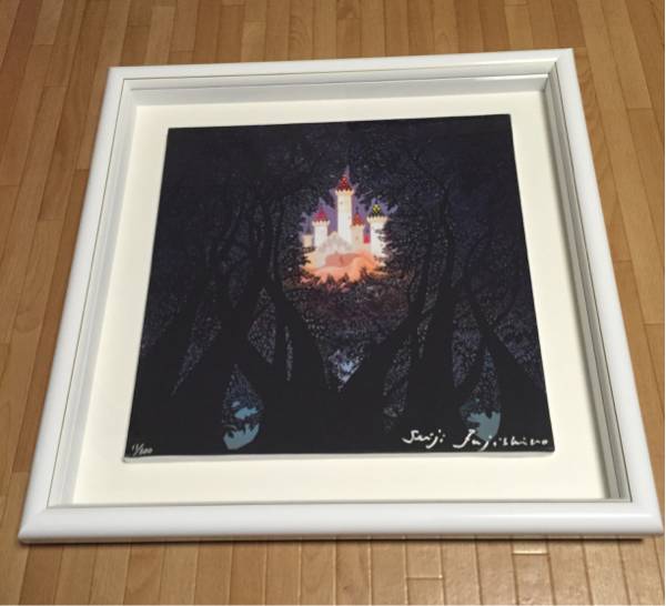 藤城清治 「眠りの森のお姫さま」 限定品 中古品 希少(版画)｜売買され 