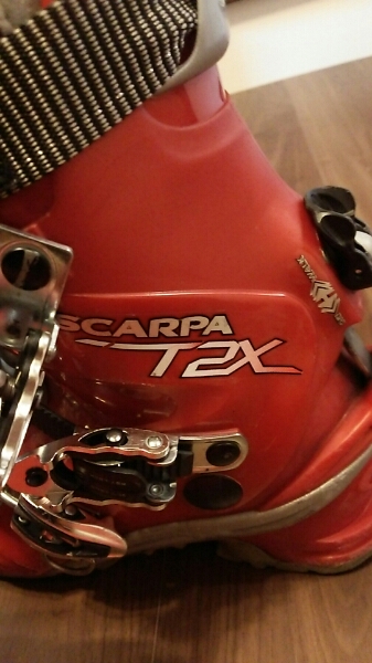 テレマークプラブーツ T2X中古 