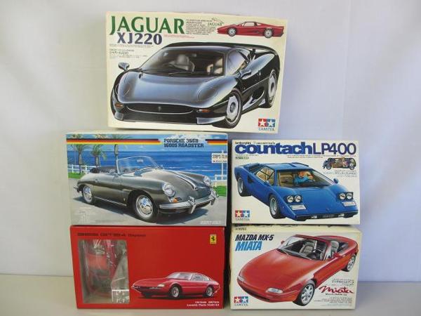 タミヤ1/24ジャガーXJ220，ランボルギーニ カウンタック他[梱0.1]