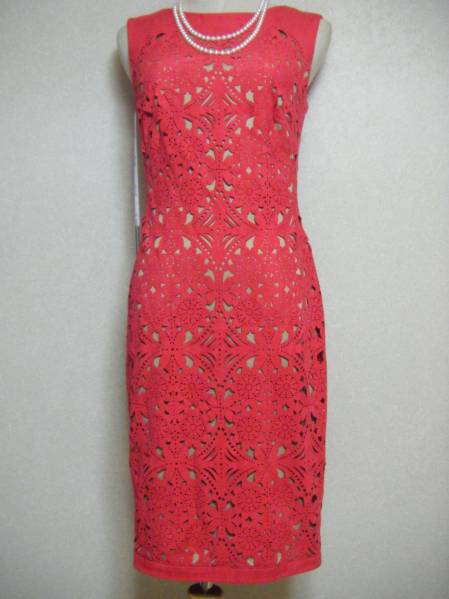 TADASHI SHOJIの赤のワンピース！ 極美品 TADASHI SHOJI タダシ