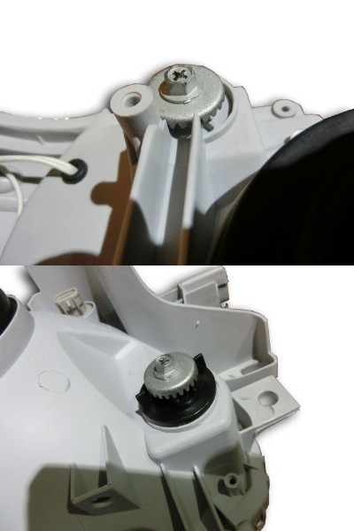 ハイエース200系 ヘッドライト LED クローム レベライザー1型2型