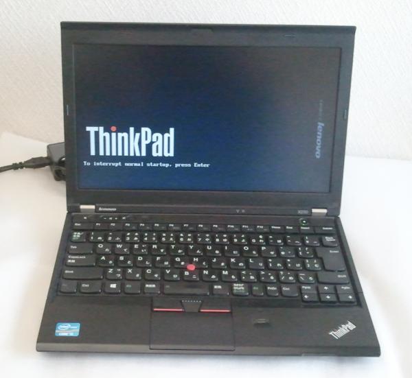 １円～Thinkpad X230 Core i5-3230M 12.5インチ メモリ4GB