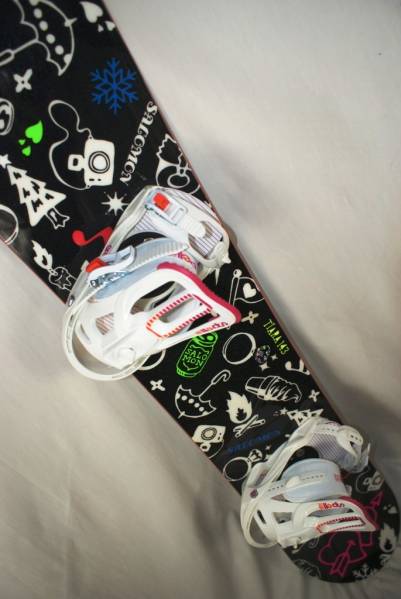 数量限定70%オフ! Binding付2点Set◇SALOMON サロモン◇TIARA138