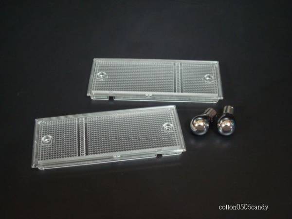 ☆新品 AE86 トレノ後期クリア バンパーウインカーレンズ