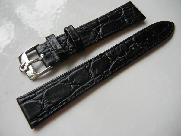 Vintage OMEGA オメガ 腕時計バンド 黒 尾錠銀 新品 オメガの商品一覧