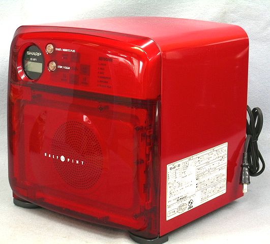 SHARP シャープ 電子レンジ RE-HP1-RP 赤 スケルトン SHARPシャープ