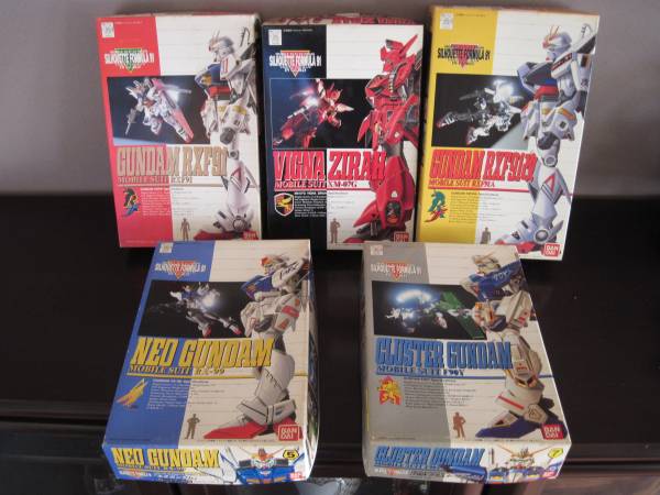 ガンプラ旧キット　ガンダム シルエットフォーミュラ91 プラモデル 5種セット ガンダム シルエットフォーミュラ91（ 5セット） ガンプラ旧キット