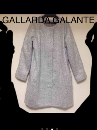 ガリャルダガランテ新品ノーカラーコート