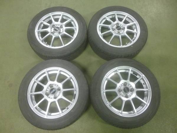 OZ X-LINE Milano 15X6J+43 4H/100 TOYO DRB 195/55R15 4本SET 【公式
