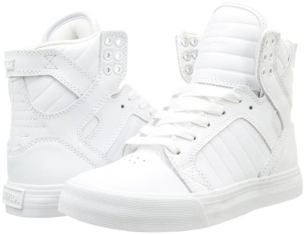 ★「スープラ」 レザースニーカー スカイトップ/ホワイト/27.0★