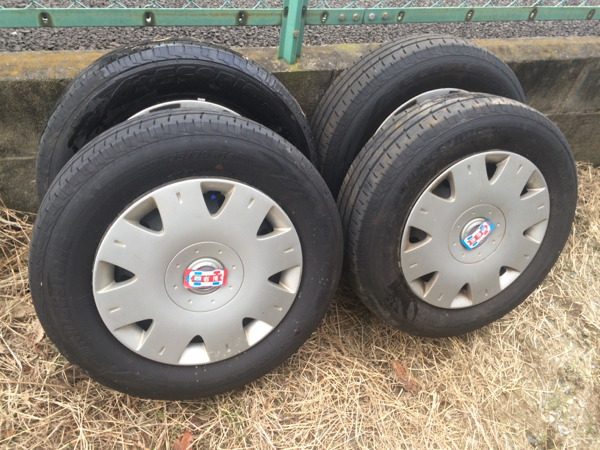 ブリヂストンエコピアex20c 175/70r14 バリ山4本ウイングロード