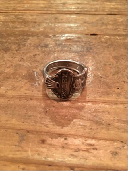 アンティーク ROLEXスプーンリング ロレックス