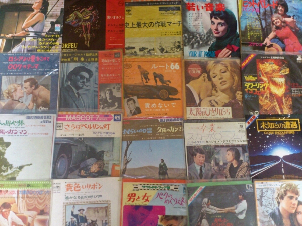 26 中古 EP レコード 映画音楽 サントラ まとめて 50枚セット ☆中古