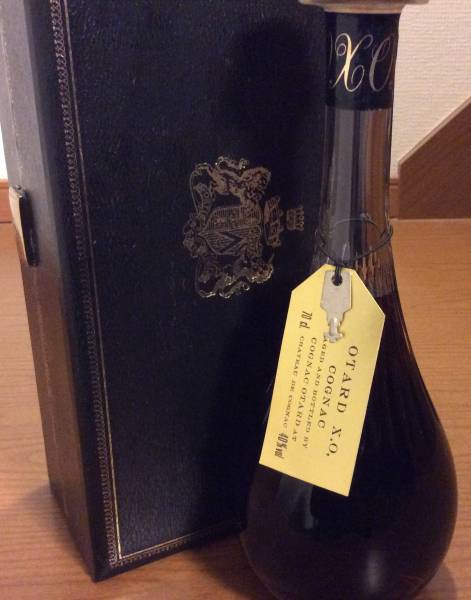 古酒 OTARD オタール XO クリスタルボトル 箱・鍵あり☆ 未開栓 