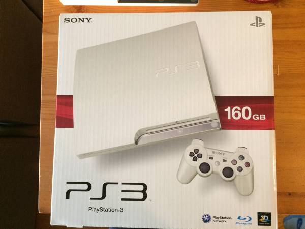 PS3　本体　ホワイト　１６０GB　CECH２５００ALW　おまけ付き