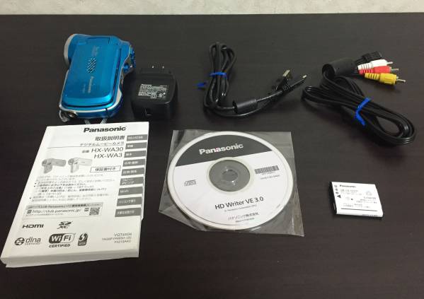【Panasonic】HX-WA3 ムービーカメラ 希少品!! 消費税なし!!