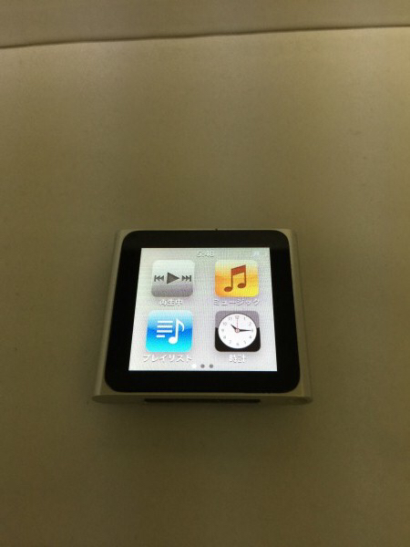 iPod nano 第6世代 シルバー 8ＧＢ 動作確認済み