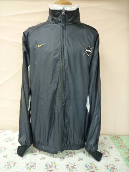 913 F.C.R.B. NIKE リバーシブル フリースナイロンJKT SIZE:L
