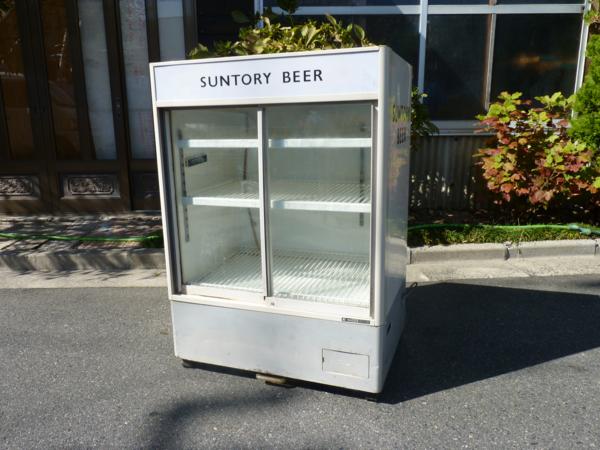 ◇【サンデン 210L 冷蔵ショーケース/ビン冷やし MUR-90A-B】(冷蔵
