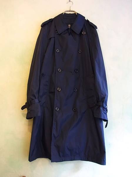 【アクアスキュータム ナイロン トレンチコート size38】