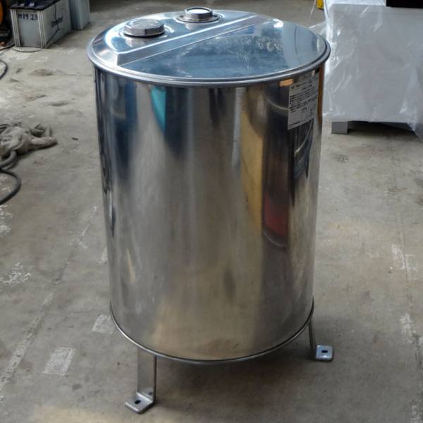 中古 ステンレス 灯油タンク 丸型 灯油缶 90L