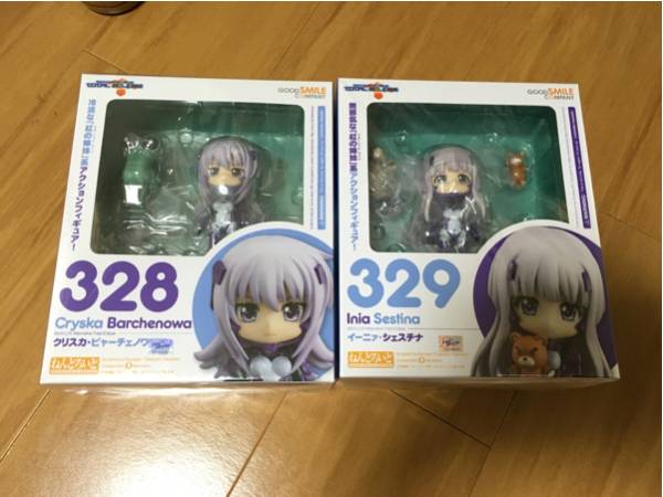 ねんどろいど トータル・イクリプス 328 クリスカ 329 イーニァ