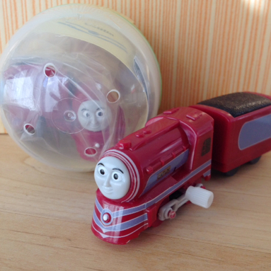 新品 カプセルプラレール トーマス★ケイトリン★競争しよう編_1