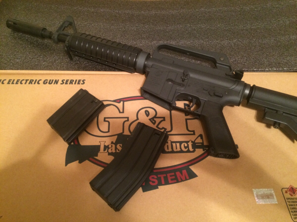 g&p xm177 フルメタル電動ガン 未使用