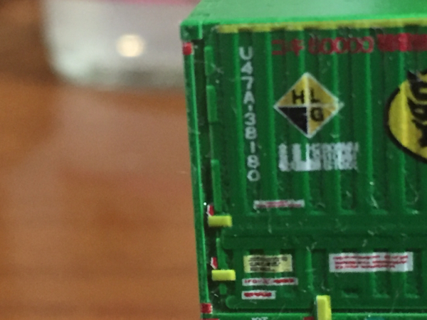 Nゲージ 手作りコンテナ 3個セット