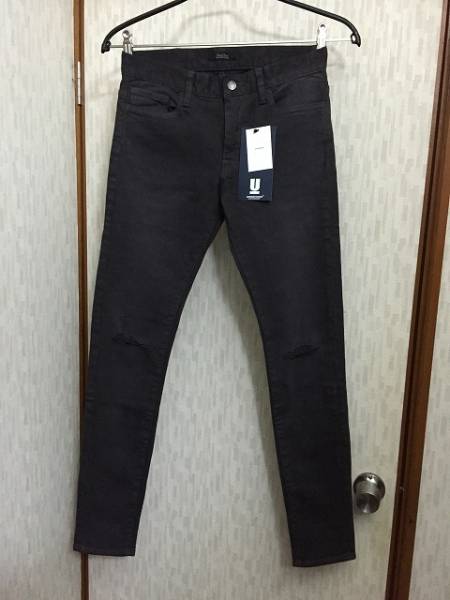 2 新品 14AW UNDERCOVERISM ストレッチ 膝ダメージ パンツ