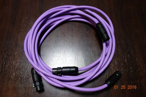 【中古】 Oyaide PA-02 3m XLRケーブル ペア ☆送料無料☆