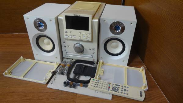 ◇SONY NAS-D50HD 80GB net juke HDD・CD・システムコンポ（白）