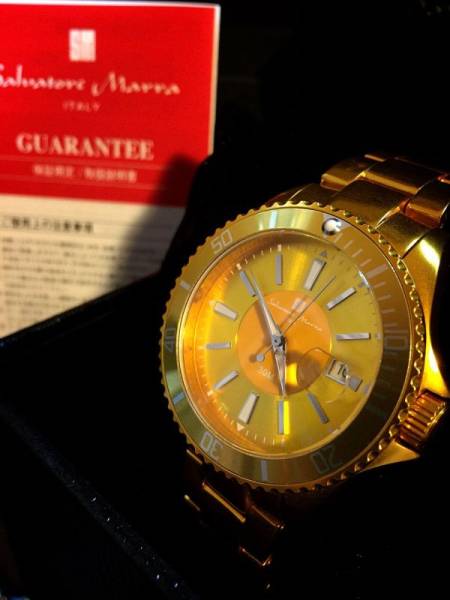 新品サルバトーレマーラ(Salvatore Marra軽量アルミニウム腕時計