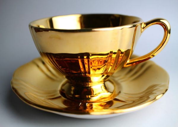 極上品 ROYALWINTON ビンテージ ゴールド カップ&ソーサー No1