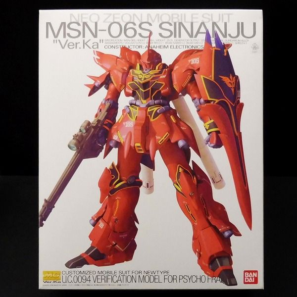 R770 未組 ガンプラ 1/100 MG シナンジュ Ver.Ka ガンダムUC ★