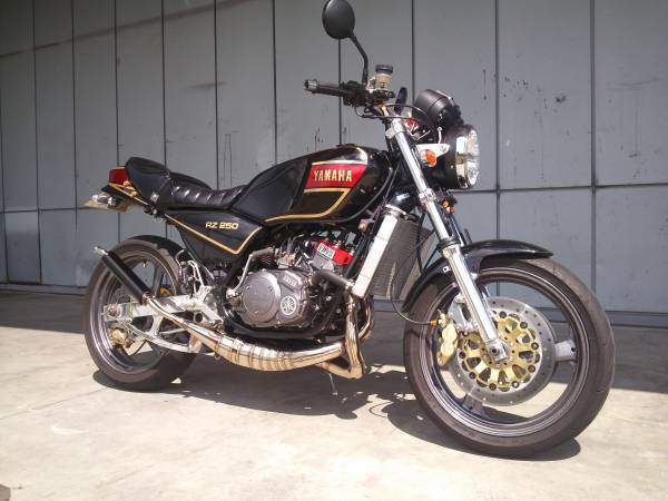 RZ250 KPステンレスチャンバー 4L3 キズへこみ無し 希少(マフラー本体