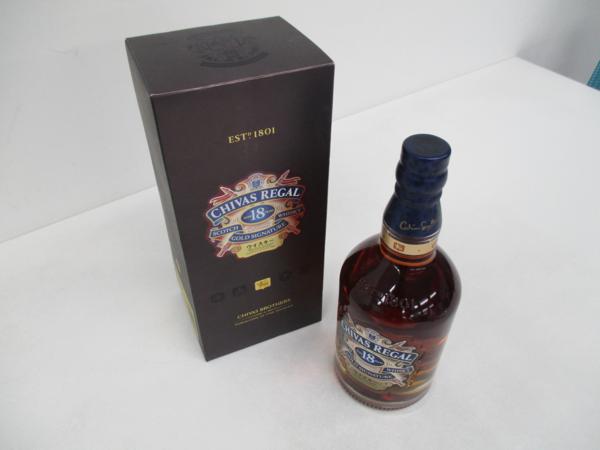 シーバスリーガル 18年 ゴールドシグネチャー 箱付 古酒