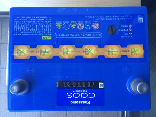 ◎ 人気Panasonic再生バッテリー100D23L　◎