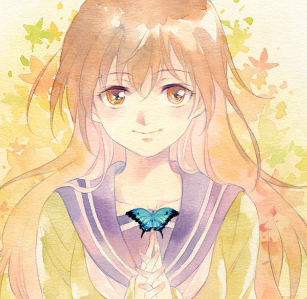 手描きイラスト オリジナル 同人 - 手描き A4 ⁄ クレヨンで線を描く