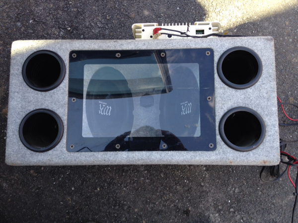 ウーハー アンプ BOX