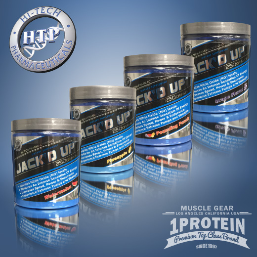 ☆新製品☆今世紀最強！NOサプリ☆Hi-Tech社 JACKED UP 45回分☆