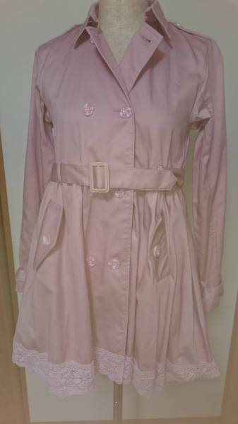 150センチ大人もｏｋピンクレース付きワンピースコート スプリングコート 売買されたオークション情報 Yahooの商品情報をアーカイブ公開 オークファン Aucfan Com