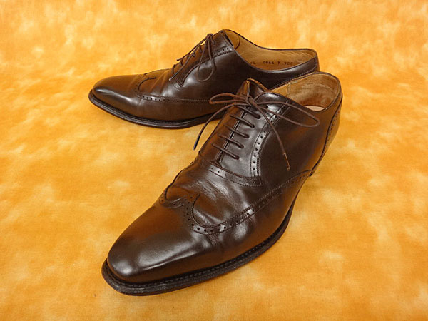 ☆010291【リーガル】REGAL*内羽根式ウイングチップシューズ26cm