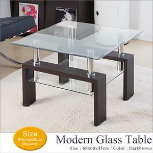 ガラス ガラステーブル | ｜ GLASS TABLE 2段ガラステーブル MODERN