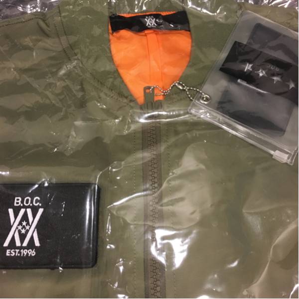 BUMP OF CHICKEN 20周年記念 Special Live限定 MA-1 KHAKI Blu